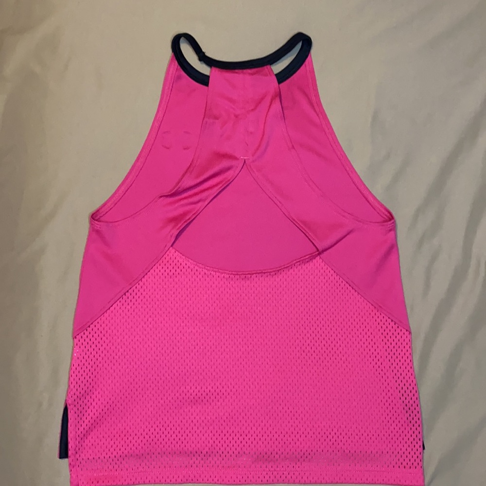 Girls Under Armour high neck racer back tank - Picture 2 of 4